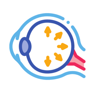 ícone representando o glaucoma